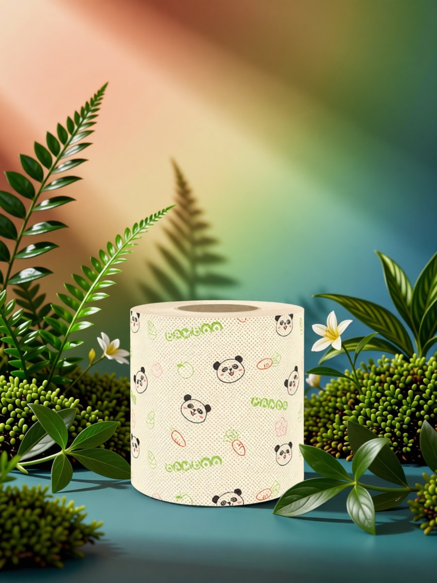 Pattern Tissue Paper - Rotolo di Carta Igienica con Stampa