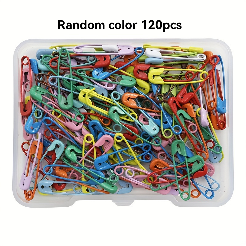 Sewing Tas - 120 Pezzi Spille di Sicurezza Colorate