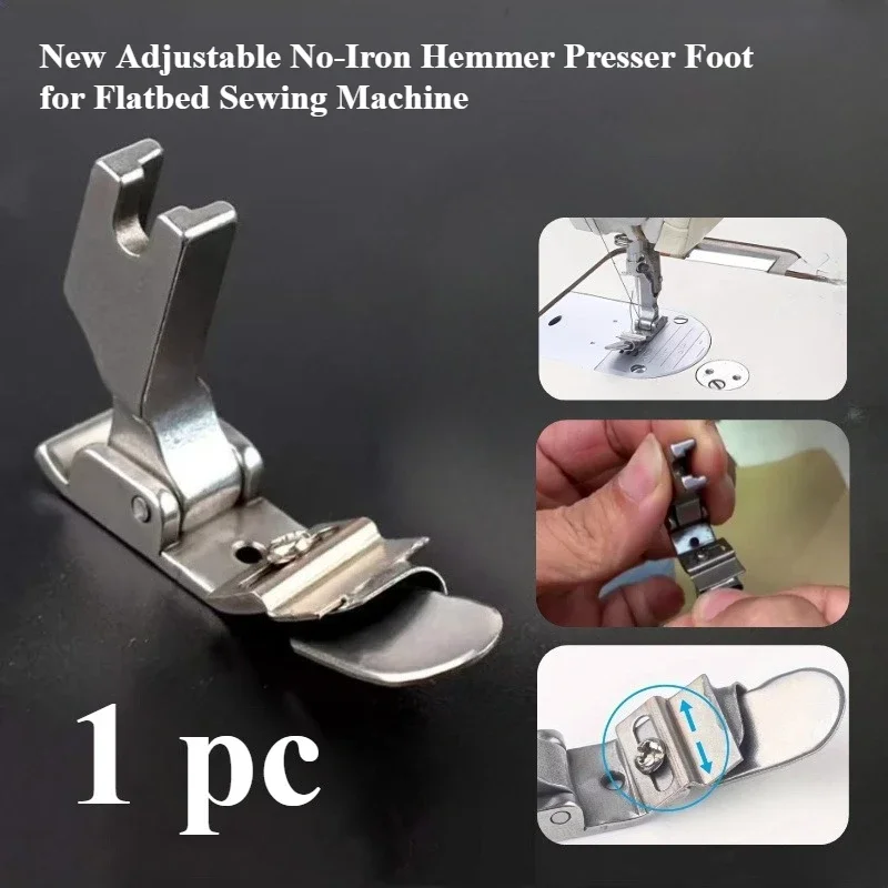 Sewing Expert - Piedino Regolabile Anti-Stiratura per Macchine da