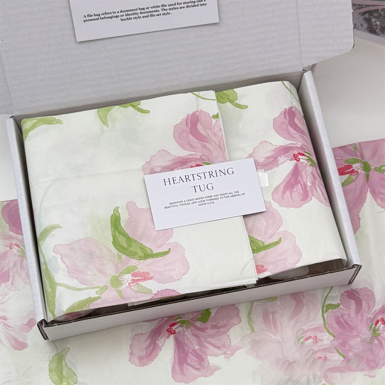 Pattern Tissue Paper - Carta da regalo con fiori di