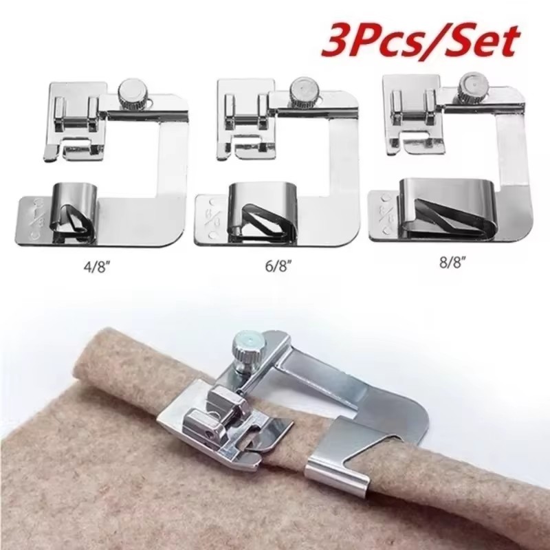 Seam Ripper Tool - Set per orlatura 1/3 pezzi Piedino