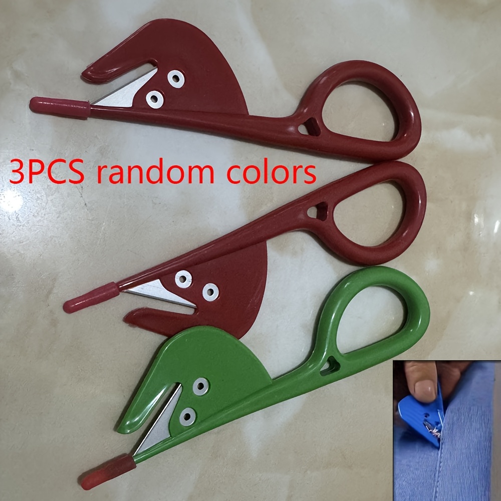 Seam Ripper Tool - 3 pezzi di manico in plastica
