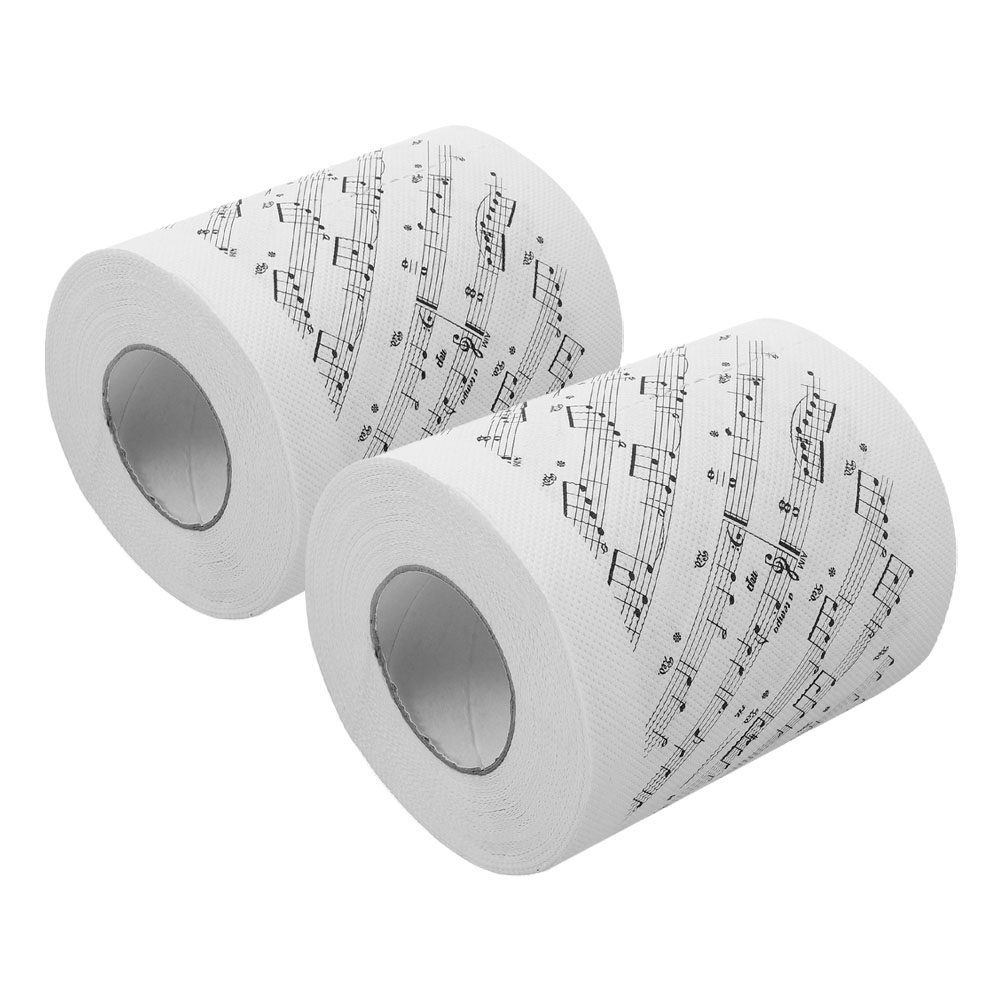 Pattern Tissue Paper - 2 Rotoli di Carta Igienica con
