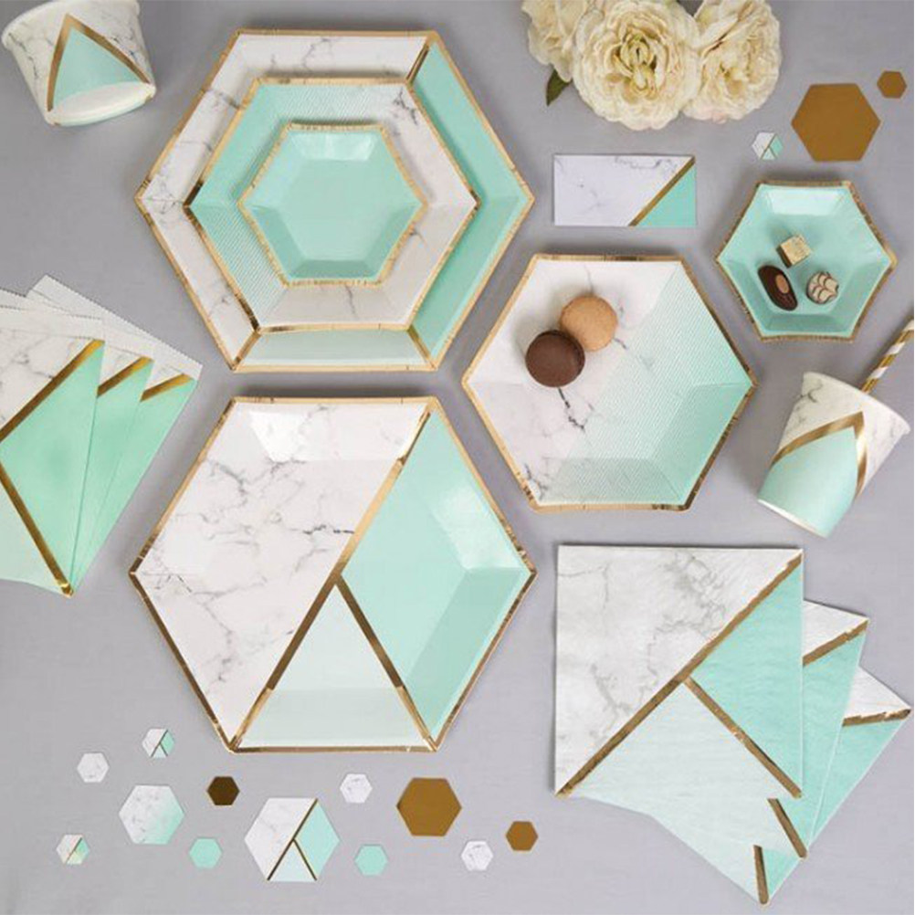 Pattern Tissue Paper - 16 Pezzi di Tovaglioli di Carta
