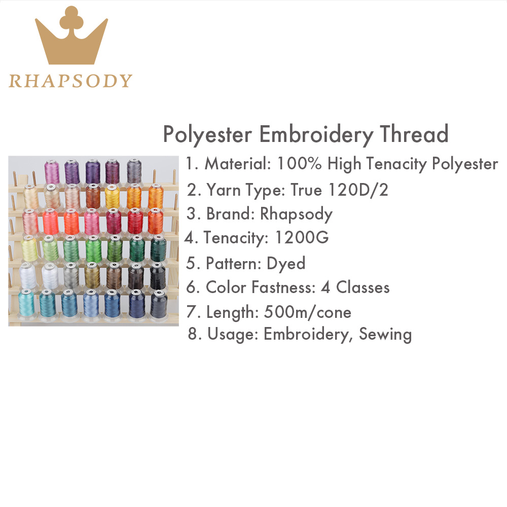 40W Poliestere Filo Da Ricamo  - Serger Thread Cone recensione e prezzo