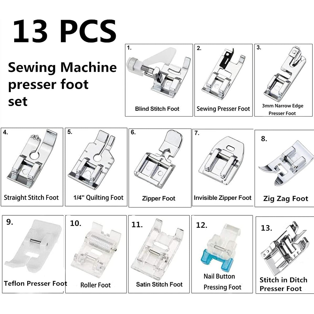 13 pz/scatola piedino Set pied - Seam Ripper Tool recensione e prezzo