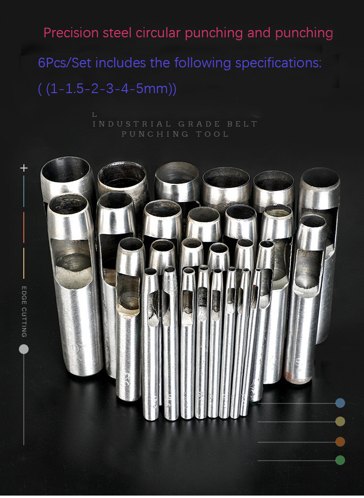 6 pz/set strumenti per punzona - Sewing Tas recensione e prezzo